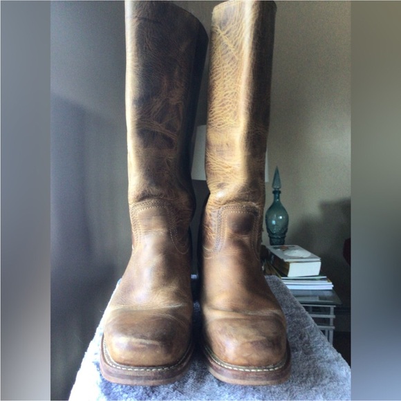 Frye campus 14L boots dark brown - Picture 6 of 15